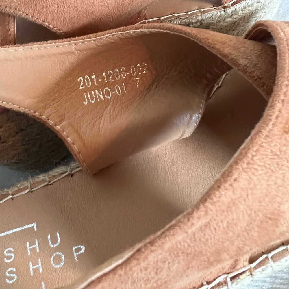 NWOT ShuShop Juno Espadrille Sandals - Picture 7 of 11
